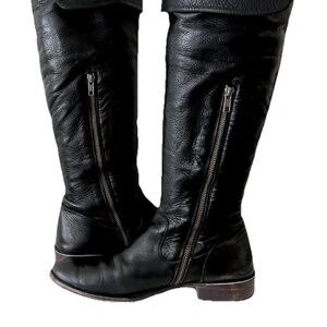 Frye Shirley Over the Knee boots - 9 - black leather